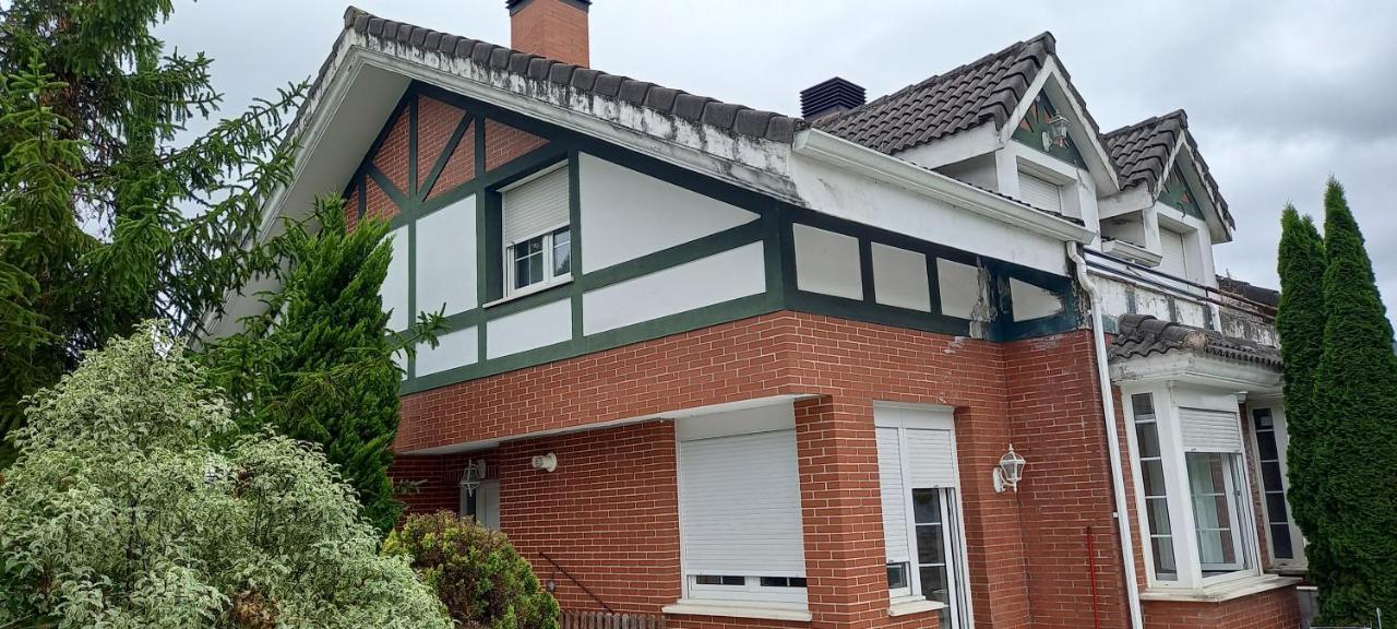 Chalet Con Piscina, Sauna Y Jacuzzi Cerca Del Mar A Media Hora De Bilbao Y Santander El Puente  Exterior foto