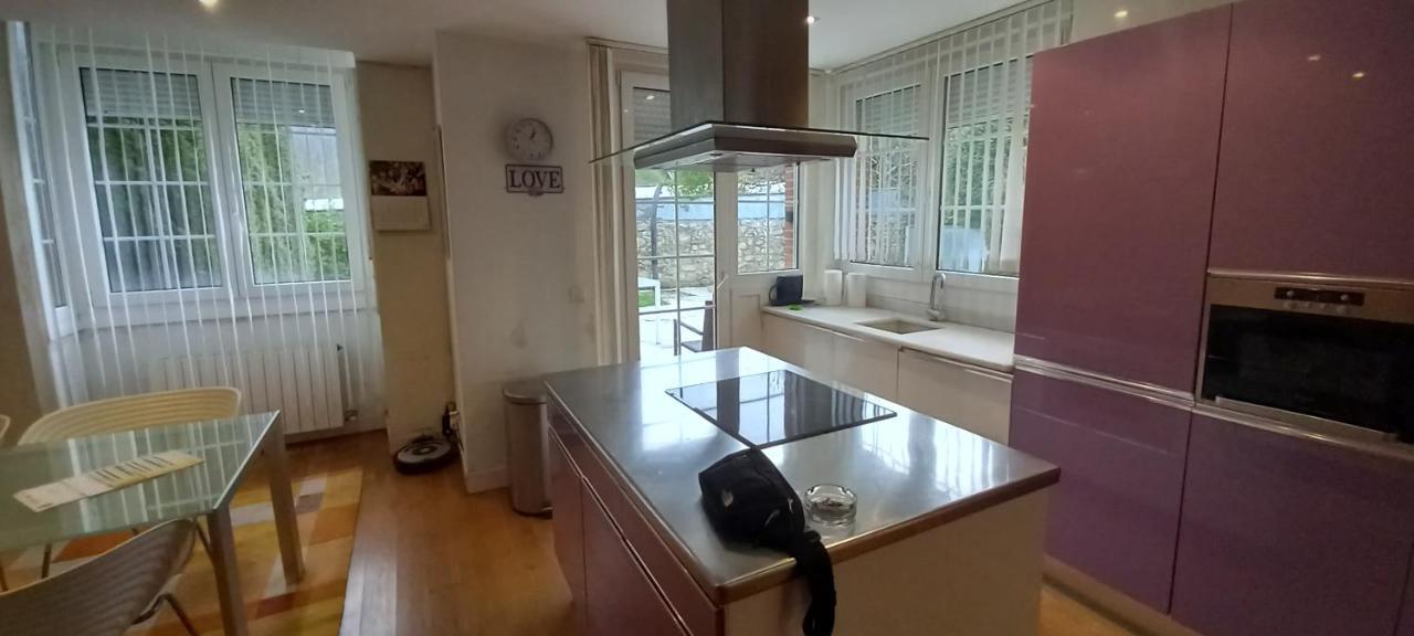 Chalet Con Piscina, Sauna Y Jacuzzi Cerca Del Mar A Media Hora De Bilbao Y Santander El Puente  Exterior foto